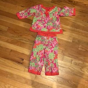 Lilly Pulitzer set girls 18-24 months